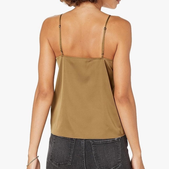 NWOT | The Drop Women's Natalie V-Neck Lace Trimmed Camisole Tank Top | L - Picture 3 of 3